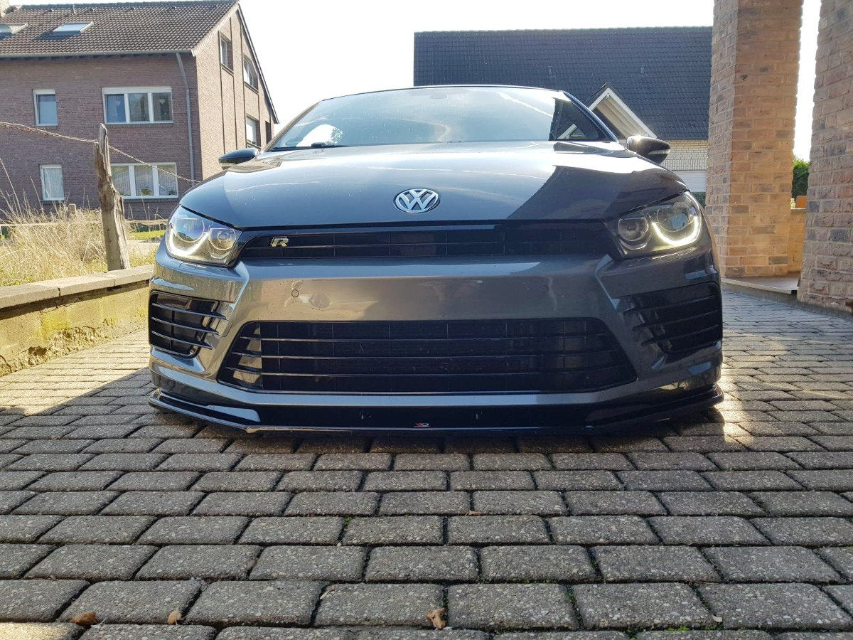 Front splitter v.1 volkswagen scirocco mk.3 r facelift