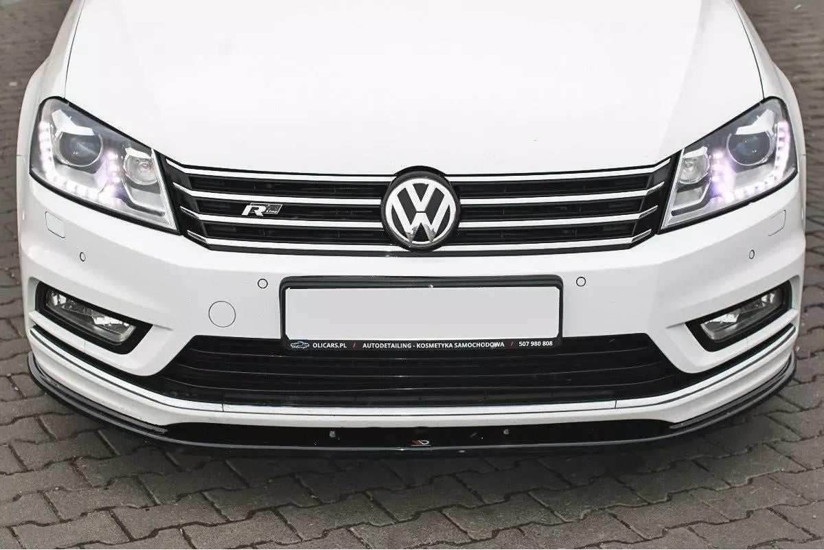 Front splitter v.1 volkswagen passat r-line b7