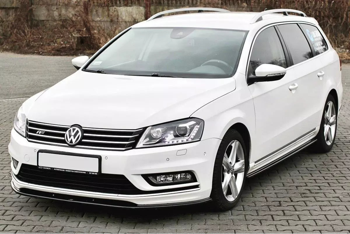 Front splitter v.1 volkswagen passat r-line b7