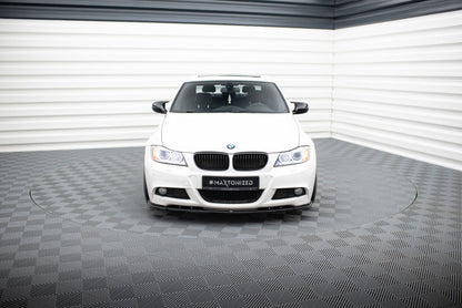 Front splits v.1 For BMW 3 then / Touring M-Pack E90 / E91 Facelift