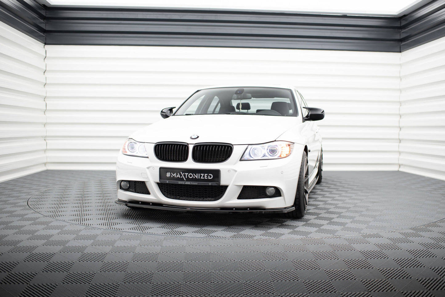 Front splits v.1 For BMW 3 then / Touring M-Pack E90 / E91 Facelift