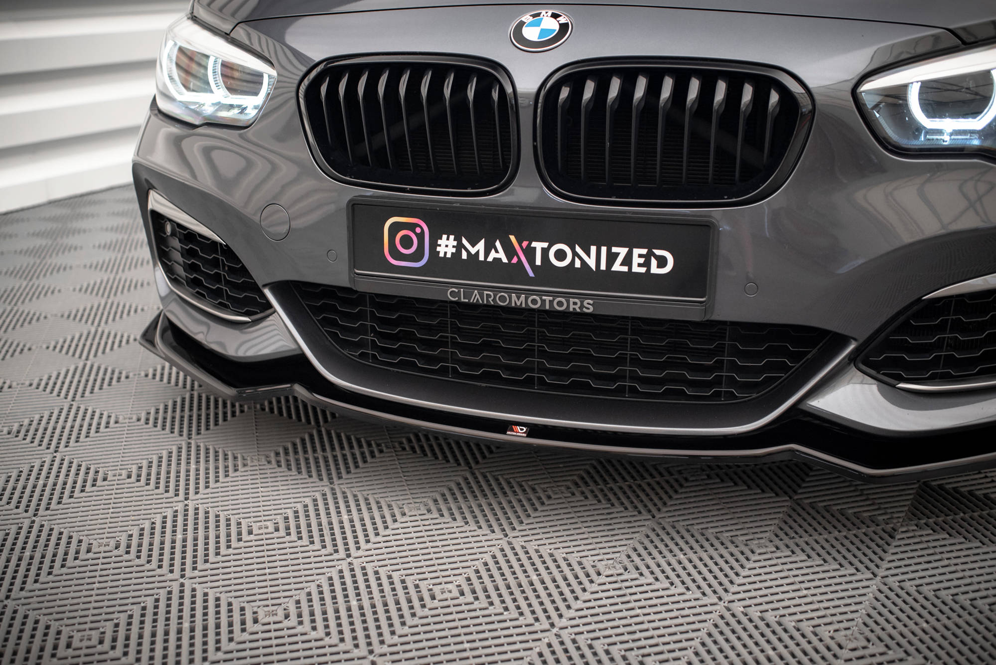 Front splitter v.2 bmw 1 f20/f21 m-power