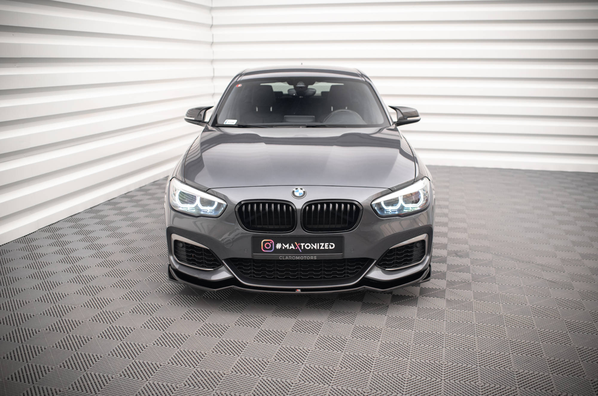 Front splitter v.2 bmw 1 f20/f21 m-power