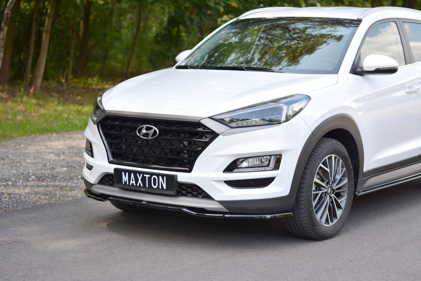 Front splitter v.2 hyundai tucson mk3 facelift