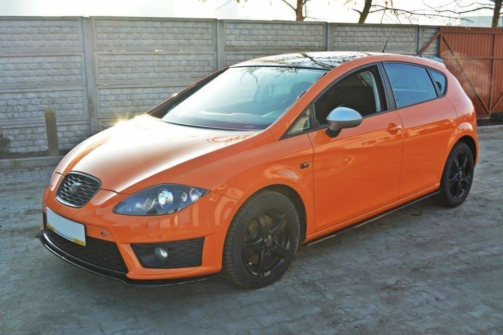 Front splitter v.2 seat leon mk2 cupra / fr (facelift)
