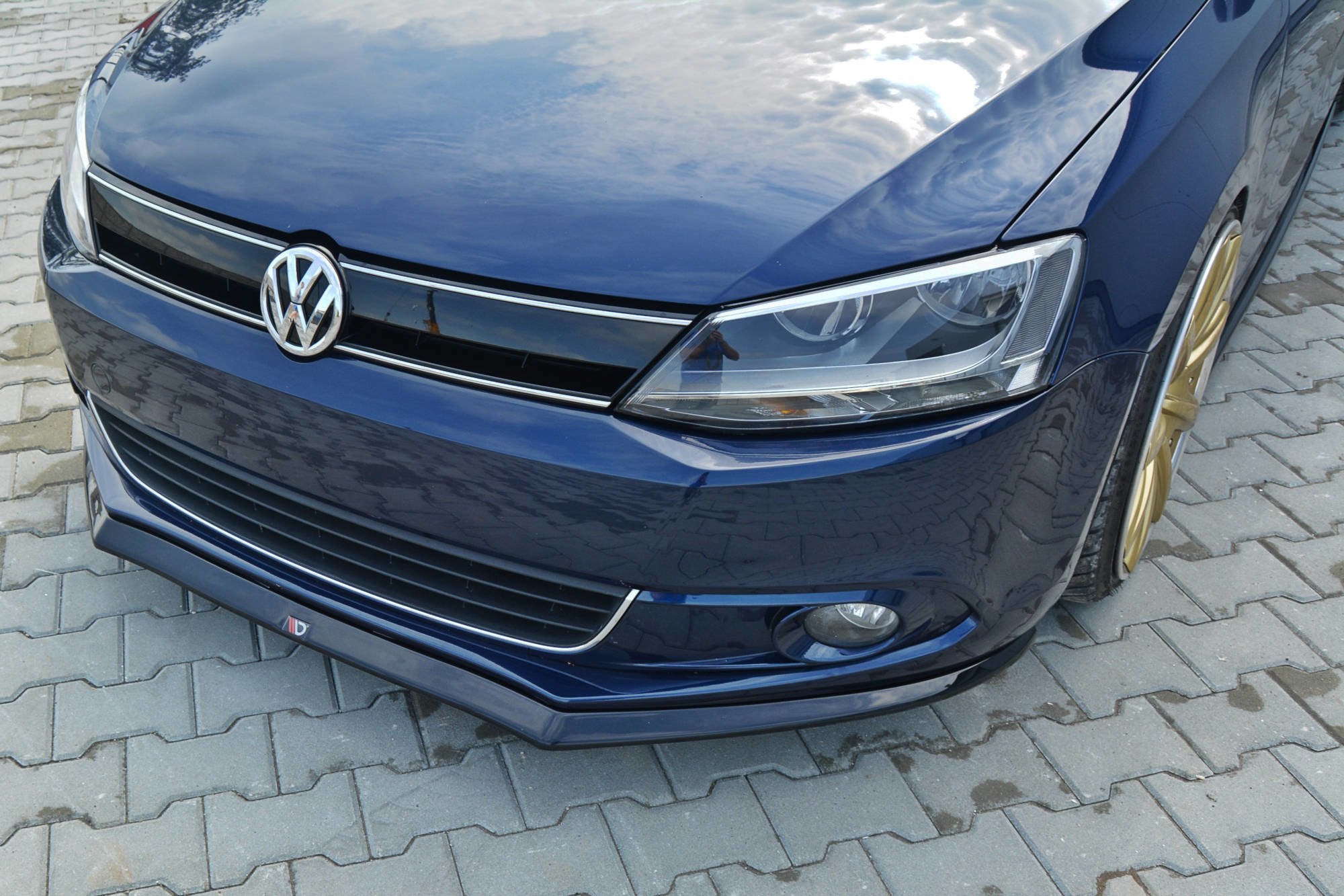 Front splitter v.2 volkswagen jetta mk6 sedan preface