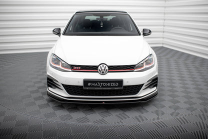 Front splitter v.2 vw golf vii gti facelift