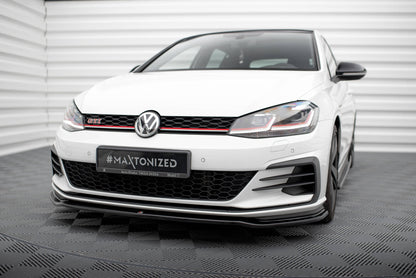 Front splitter v.2 vw golf vii gti facelift