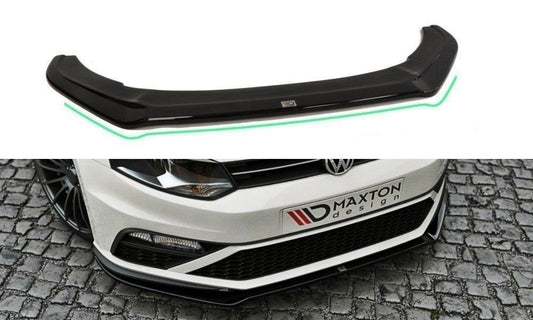 Front splitter v.2 volkswagen polo gti mk5 facelift