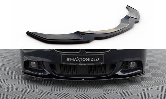 Front splitter v.2 for bmw 5 f10/f11 mpack