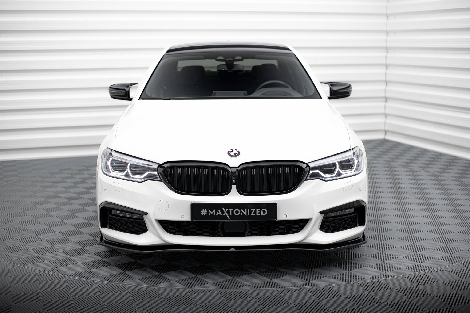 Front splitter v.2 for bmw 5 g30/ g31 m-pack