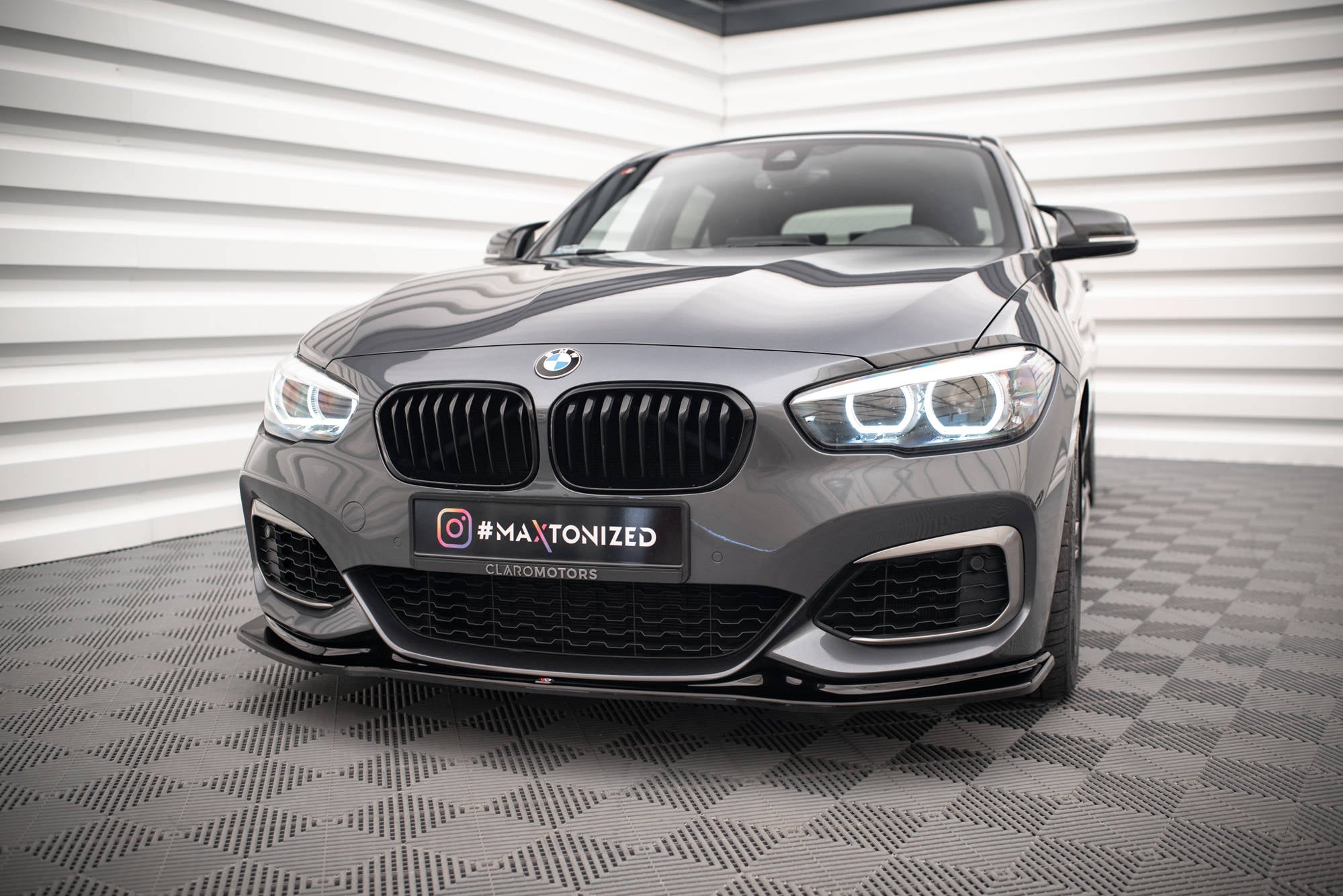 Front splitter v.3 bmw 1 f20/f21 m-power