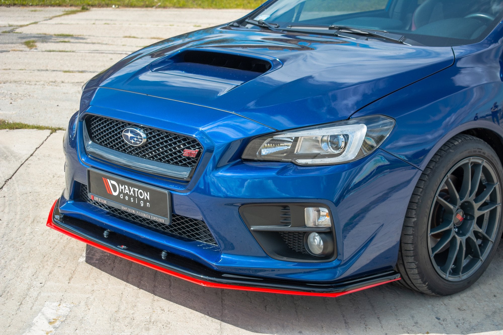 Front splitter v.4 subaru  wrx sti