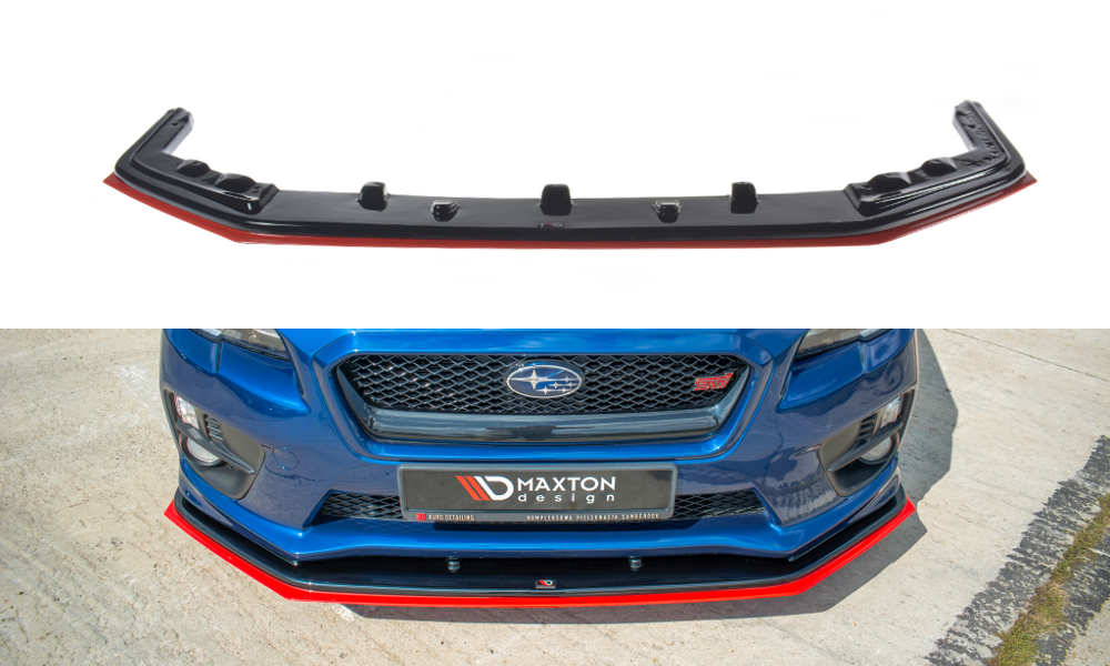 Front splitter v.4 subaru  wrx sti