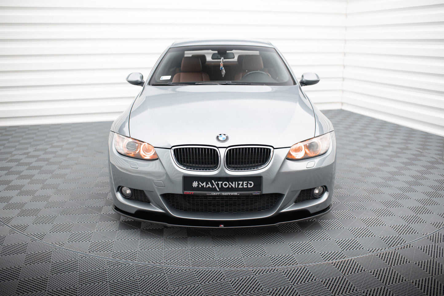 Front splitter for bmw 3 e92 mpack