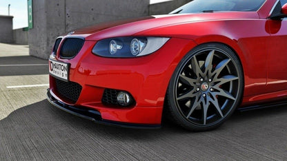 Front splitter for bmw 3 e92 mpack (preface model fits m performance splitters)