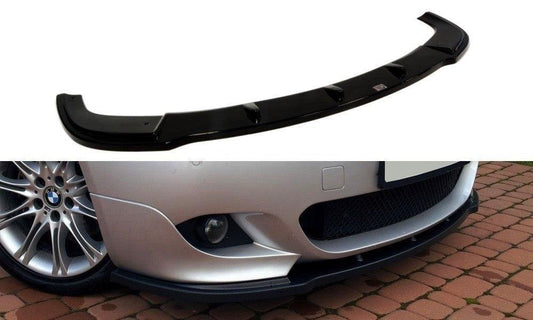 Front splitter for bmw 5 e60 m-pack