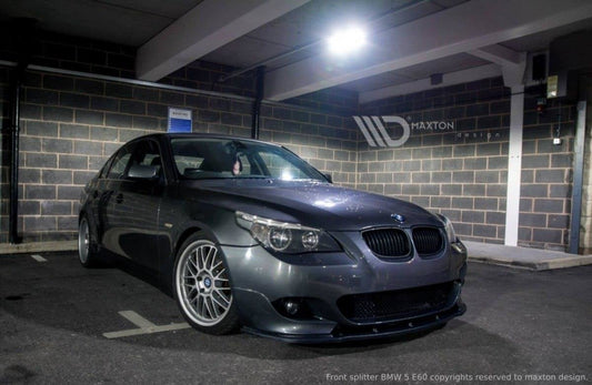 Front splitter for bmw 5 e60 m-pack