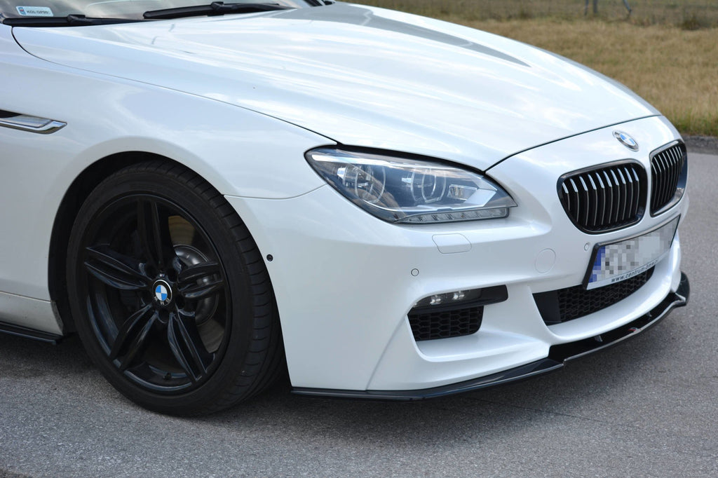 Front splitter for bmw 6 gran coupé mpack