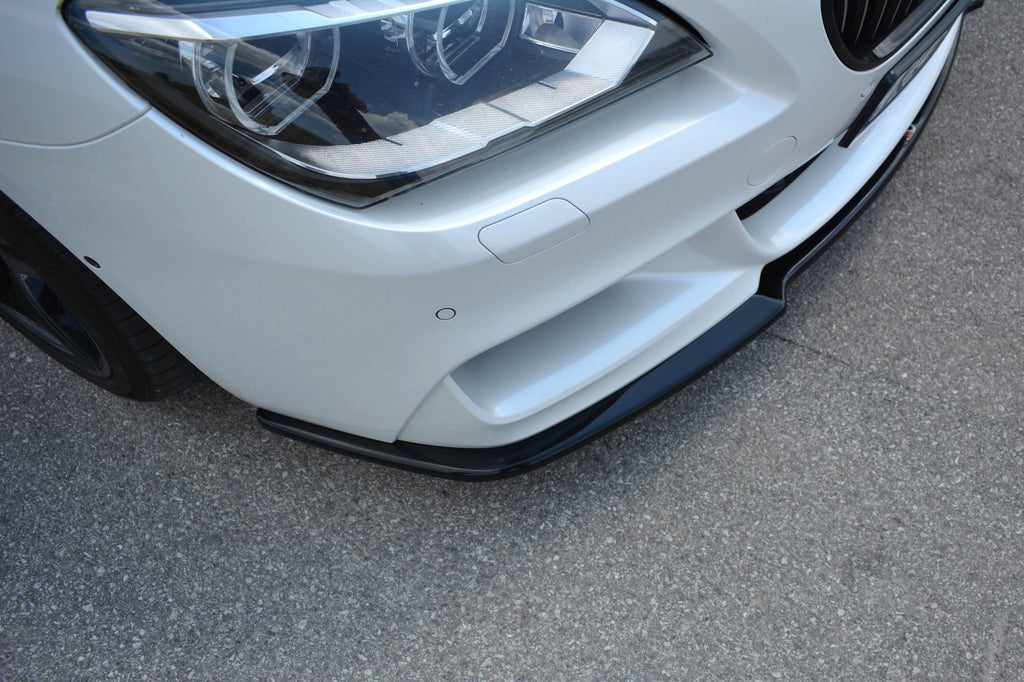Front splitter for bmw 6 gran coupé mpack