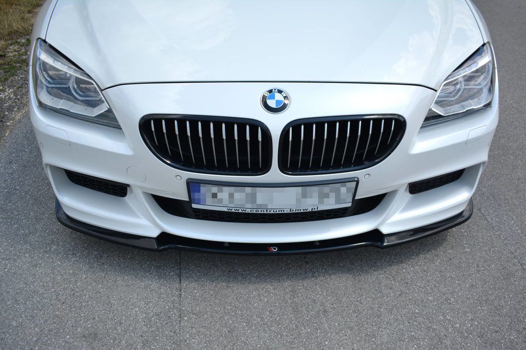 Front splitter for bmw 6 gran coupé mpack