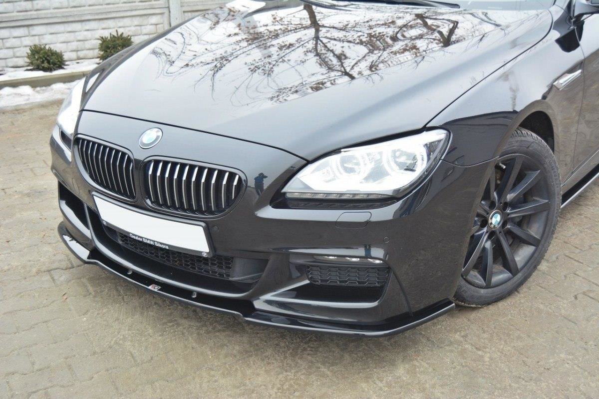 Front splitter for bmw 6 gran coupé mpack