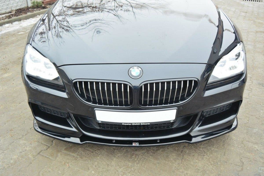 Front splitter for bmw 6 gran coupé mpack