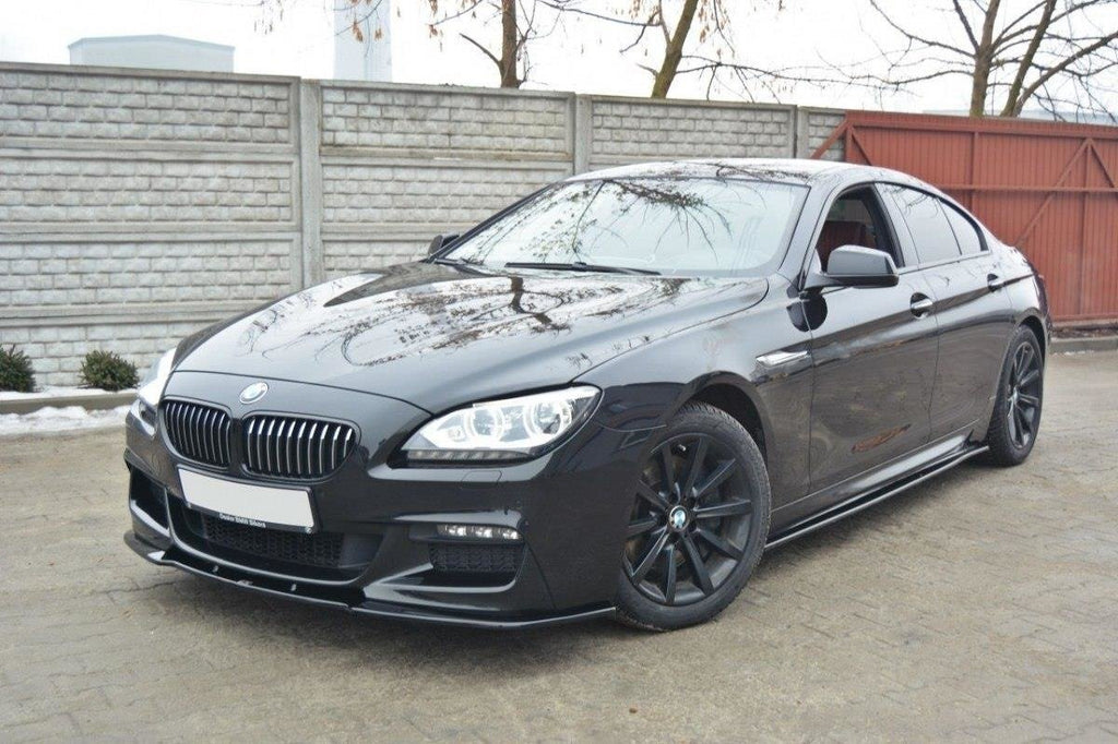 Front splitter for bmw 6 gran coupé mpack