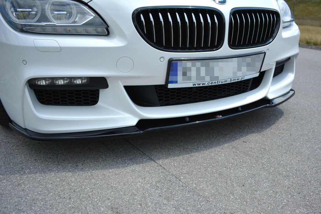 Front splitter for bmw 6 gran coupé mpack