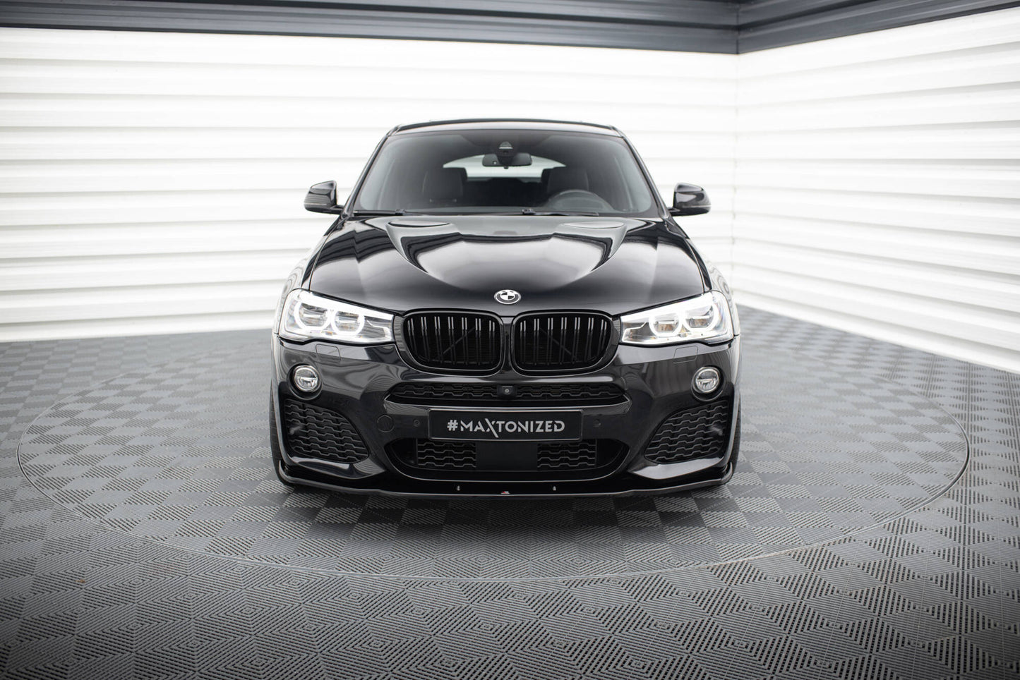 Front splitter for bmw x4 m-pack