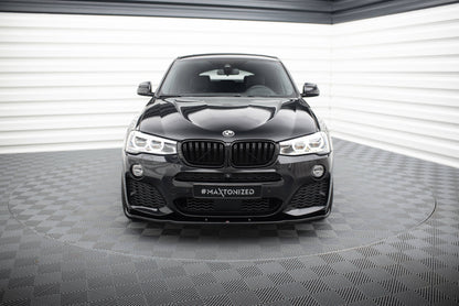 Front splitter for bmw x4 m-pack