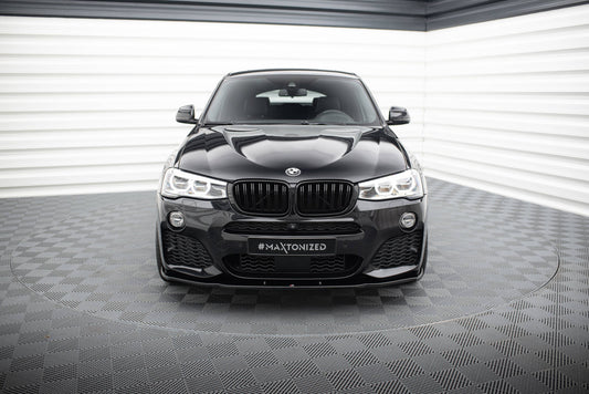 Front splitter for bmw x4 m-pack