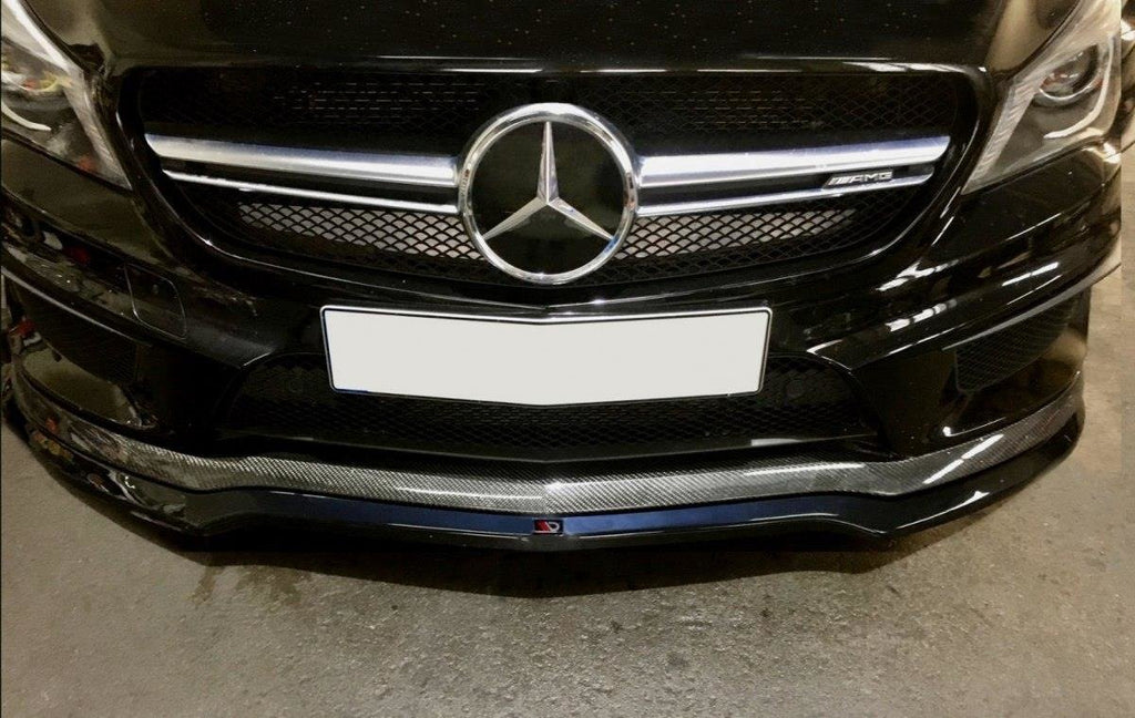 Front splitter v.1 mercedes cla 45 amg c117 (preface)