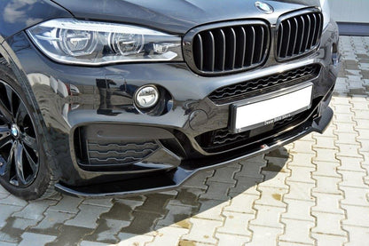 Front splitter v.1 for bmw x6 f16 mpack