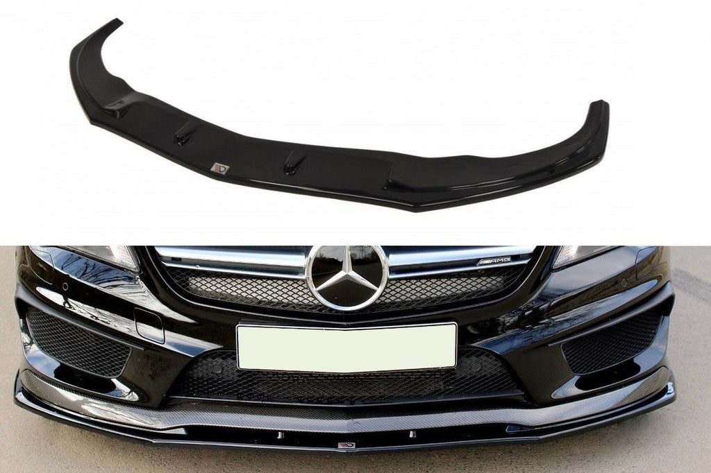 Front splitter v.2 mercedes cla 45 amg c117 (preface)