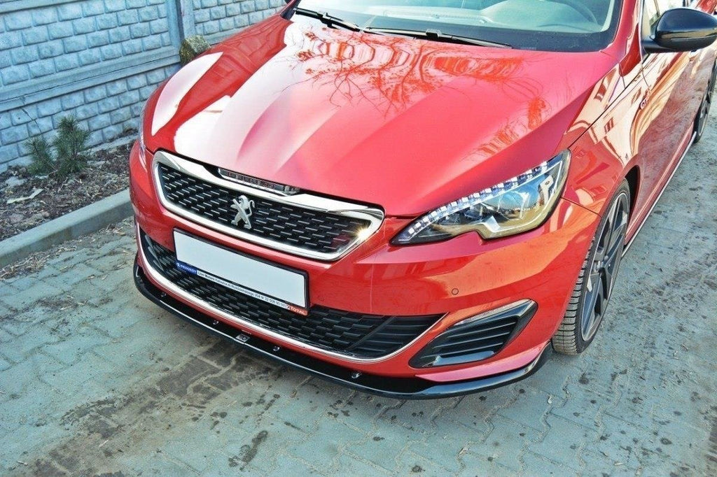 Front splitter v.2 peugeot 308 ii gti