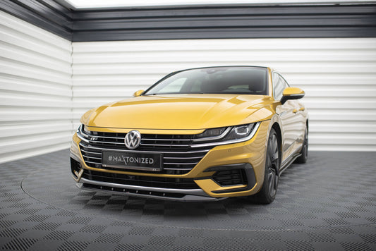 Front splitter v.2 volkswagen arteon r-line