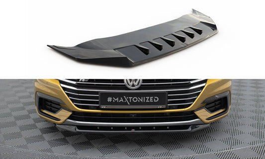 Front splitter v.2 volkswagen arteon r-line