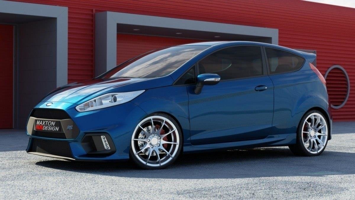 Front Bumper (Focus Rs Look) Ford Fiesta Mk7 FL