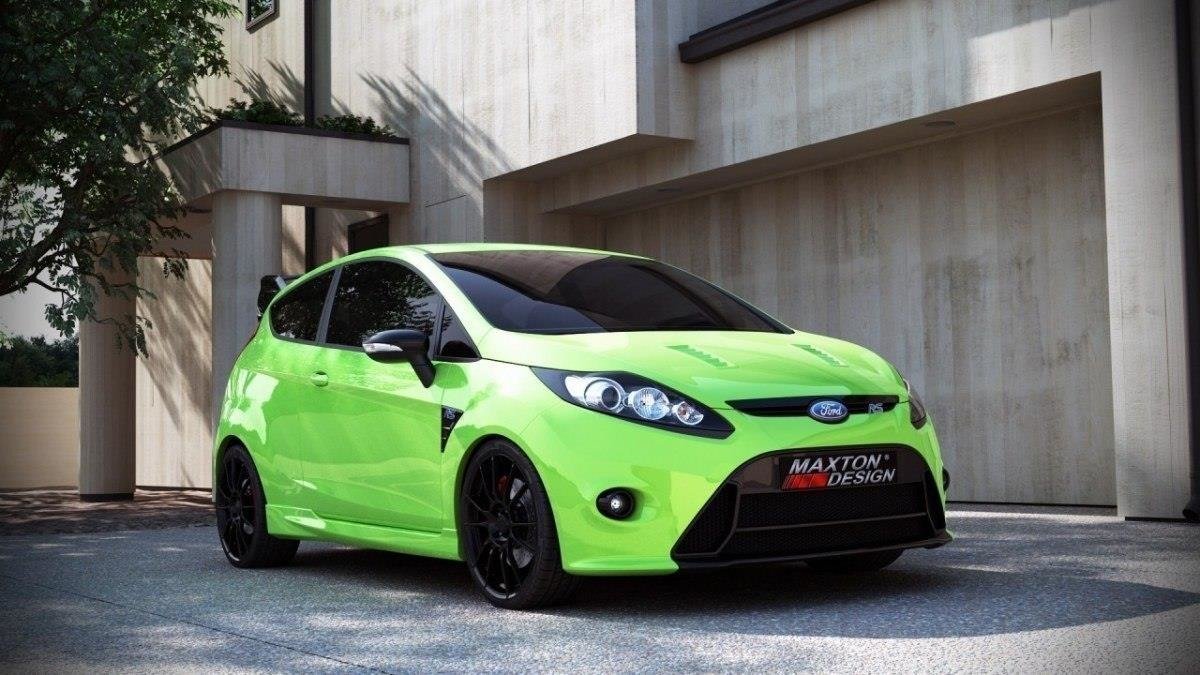 Front bumper (rs look) ford fiesta mk7