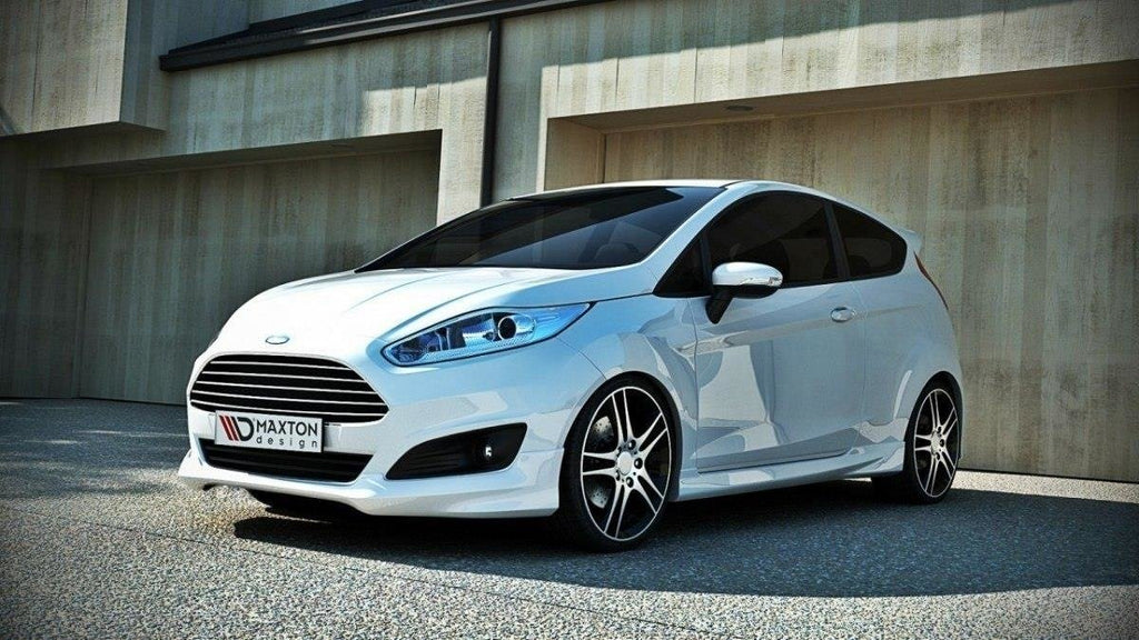 Front bumper spoiler ford fiesta mk7 fl