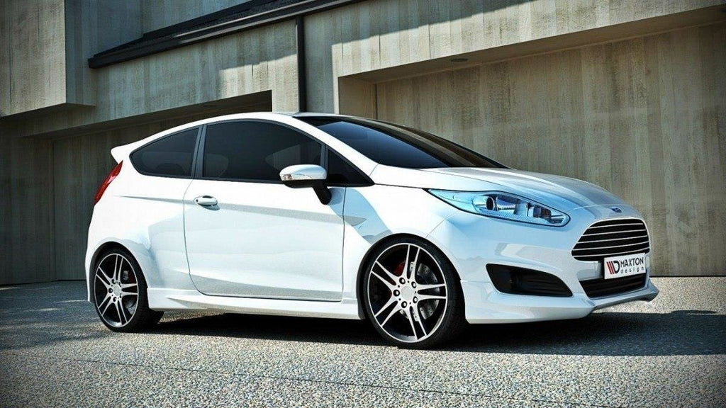 Front bumper spoiler ford fiesta mk7 fl