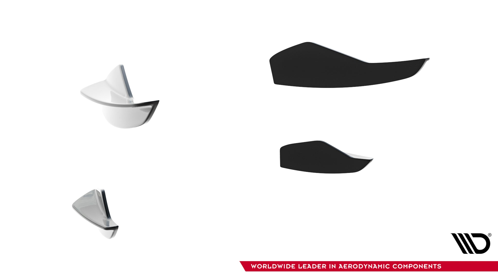 Forkofangervinger (canards) audi a5 s-line / s5 sedan / avant b10
