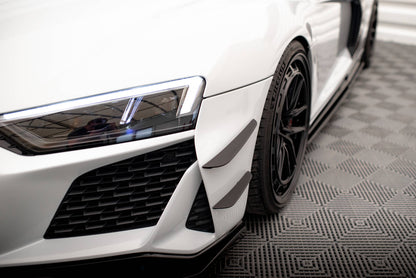 Front bumper wings (canards) audi r8 mk2 facelift