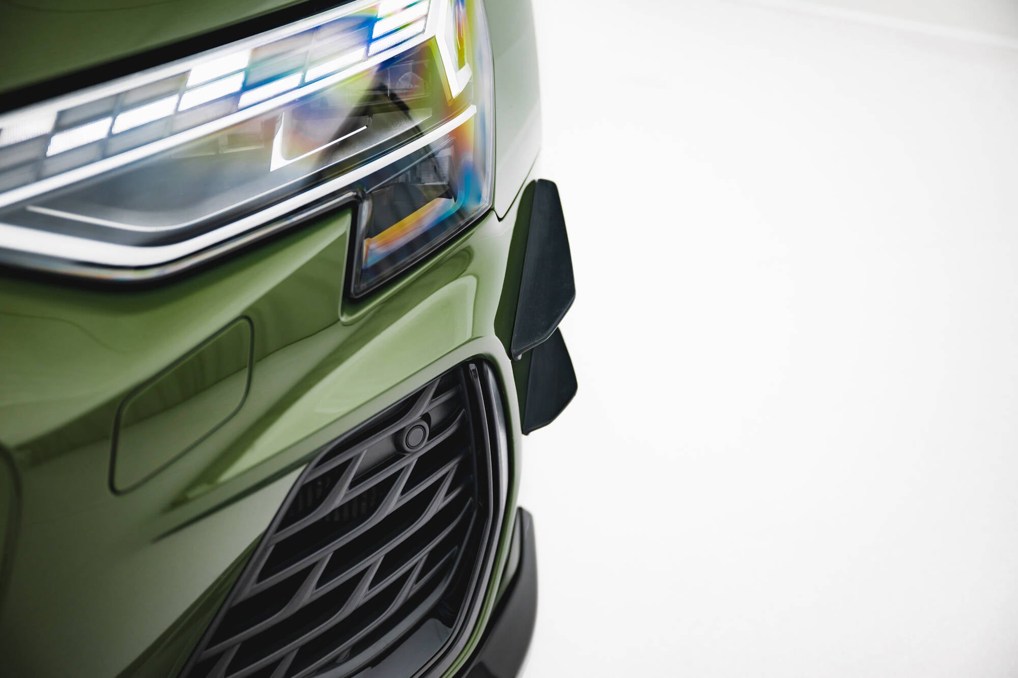Front bumper wings (canards) audi s3 sportback / a3 s-line sportback  8y facelift