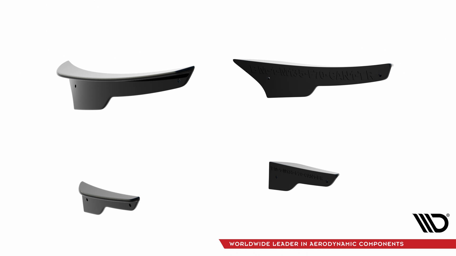 Forreste kofangervinger (canards) BMW 1 m-pack F70