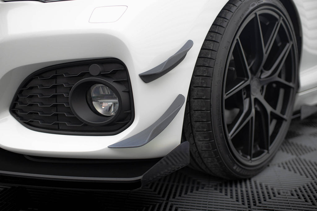 Forreste kofangervinger (canards) BMW 1 m-pack / m140i F20 ansigtsløftning