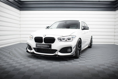 Front Bumper Wings (Canards) BMW 1 M-Pack / M140i F20 Facelift