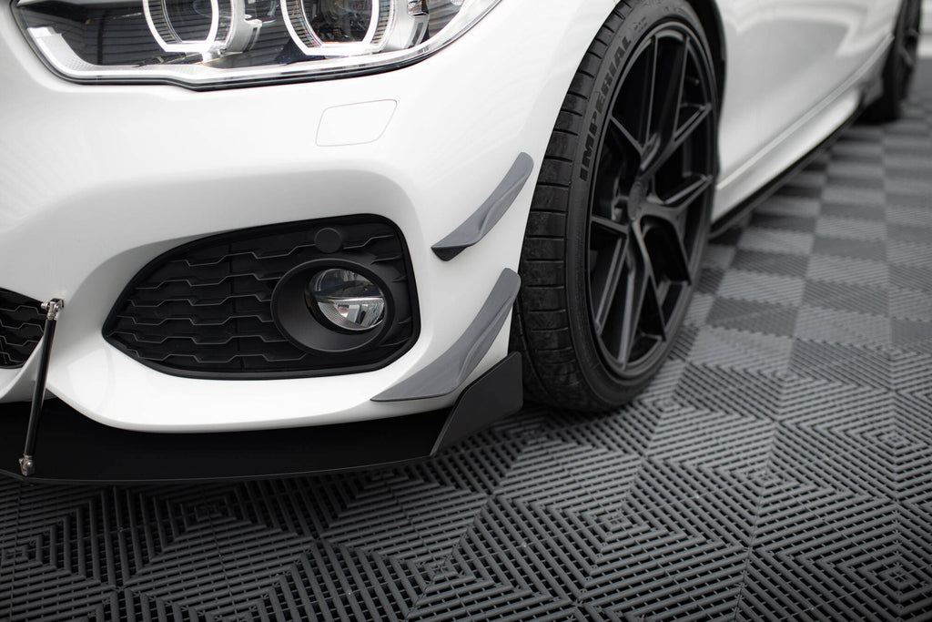 Forreste kofangervinger (canards) BMW 1 m-pack / m140i F20 ansigtsløftning