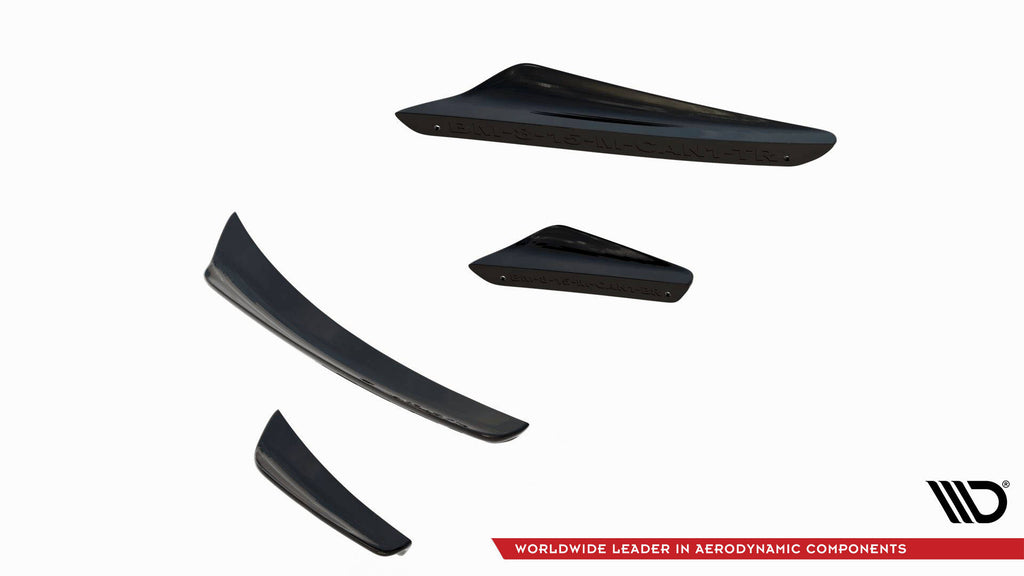 Front bumper wings (canards) bmw m8  gran coupe f93 / coupe f92